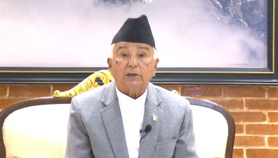  जलवायु न्याय सुनिश्चित गर्न अन्तर्राष्ट्रिय समुदायलाई राष्ट्रपतिको अपिल 